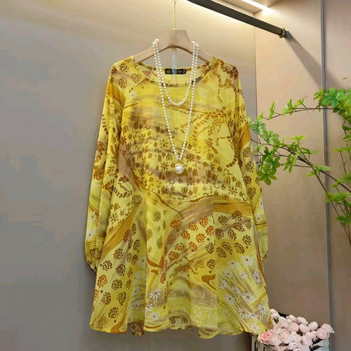 碎花轻盈透气百搭高级感显瘦上衣