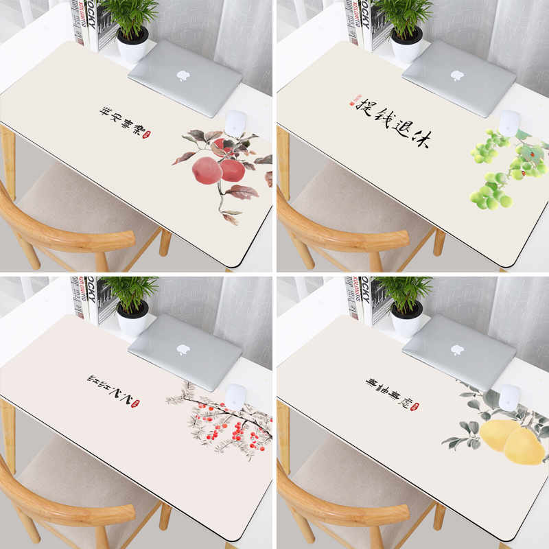 高级感鼠标垫超大号办公室桌垫