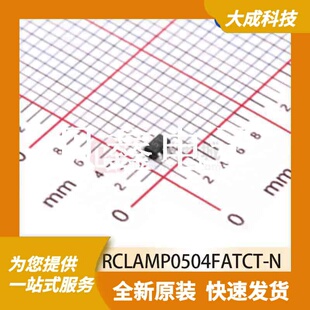 ESD抑制器/TVS二极管 RCLAMP0504FATCT 原装正品 SOT363