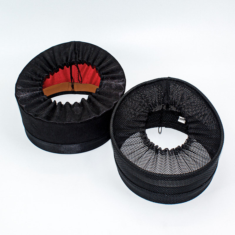 道士帽子混元巾男女款三清巾庄子巾道法用品网面绸面道帽子全真巾