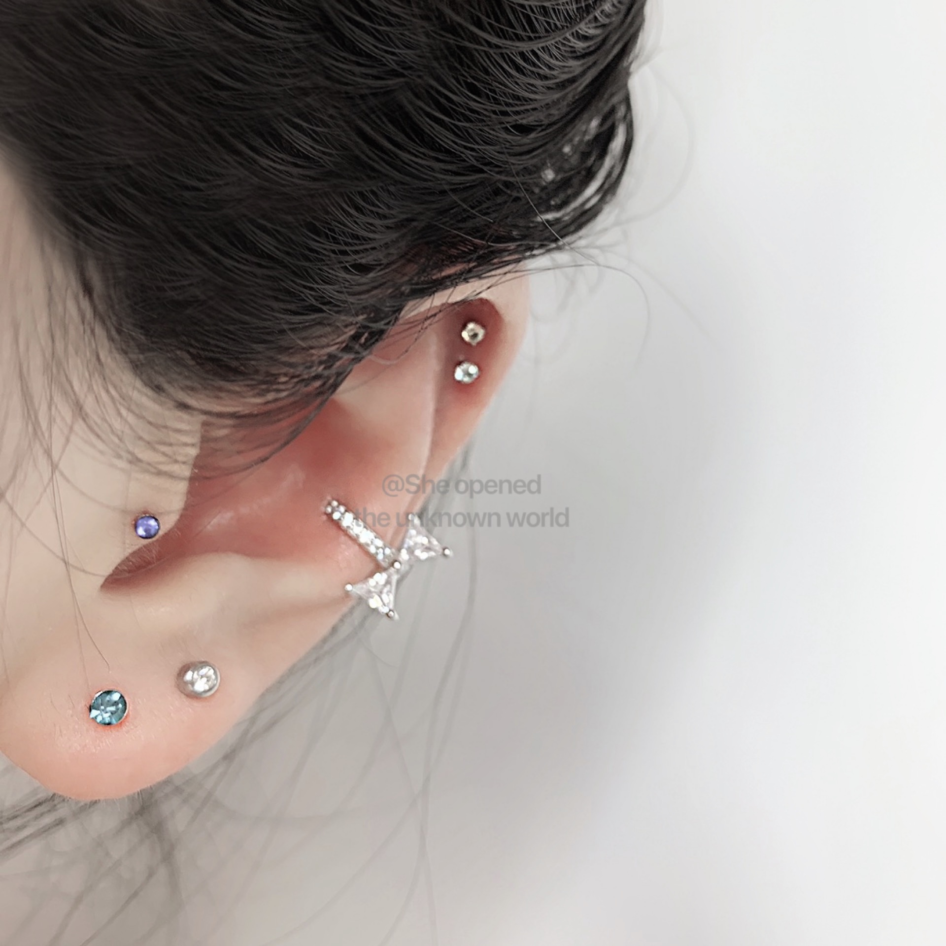 未知世界养耳洞基础款mini独钻取