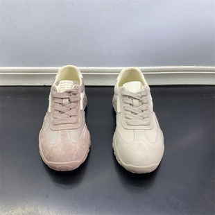 厂家断码处理2026春新款真皮女鞋时尚百搭外穿潮流韩版德训鞋单鞋