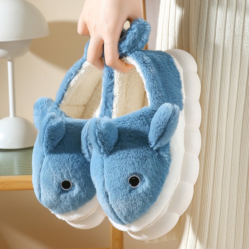 慈溪棉拖鞋女士春秋居家用冬天室内防滑家居保暖情侣冬季毛毛绒