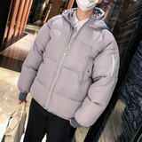 冬季外套男士韩版潮流帅气棉服加厚宽松面包服港风bf情侣棉衣，男装棉衣，星座1712
