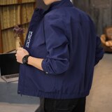 春秋新款夹克男运动外套休韩版休闲上修身衣潮流立领夹克衫男装潮，男装夹克，星座1712-2