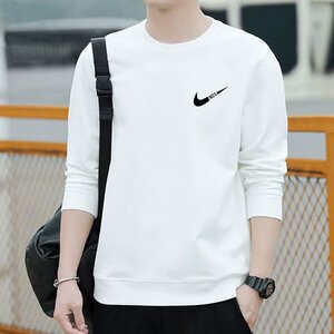 圆领卫衣男士潮牌ins长袖衫秋冬打底套头大码上衣服宽松百搭图片
