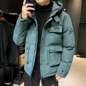现货款主推2024冬季棉衣男新款羽绒棉服韩版帅气棉袄棉衣潮牌外套图片