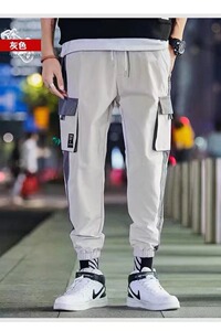休闲裤男2024新款百搭运动裤子版潮流九韩分裤青年学生宽松束脚裤图片