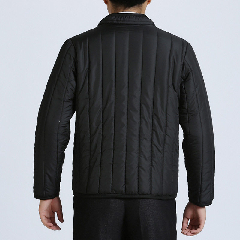 男装加绒加厚中老年棉衣男士外套冬季中年小棉袄父亲装棉服秋冬款,男装棉衣,星座1712-2