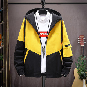 外套男春秋装上衣韩版潮流男棒球服新款男运动休闲夹克C9601-P30图片