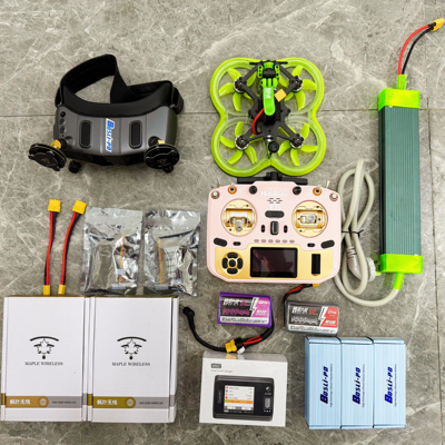 炸25顶配到手飞穿越机数字gogglesX眼镜v14max炸机大叔推荐