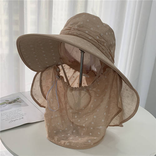 遮阳帽子女夏天户外出游防晒遮脸