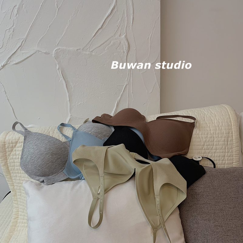 夏季女无痕无钢圈文胸速干内衣