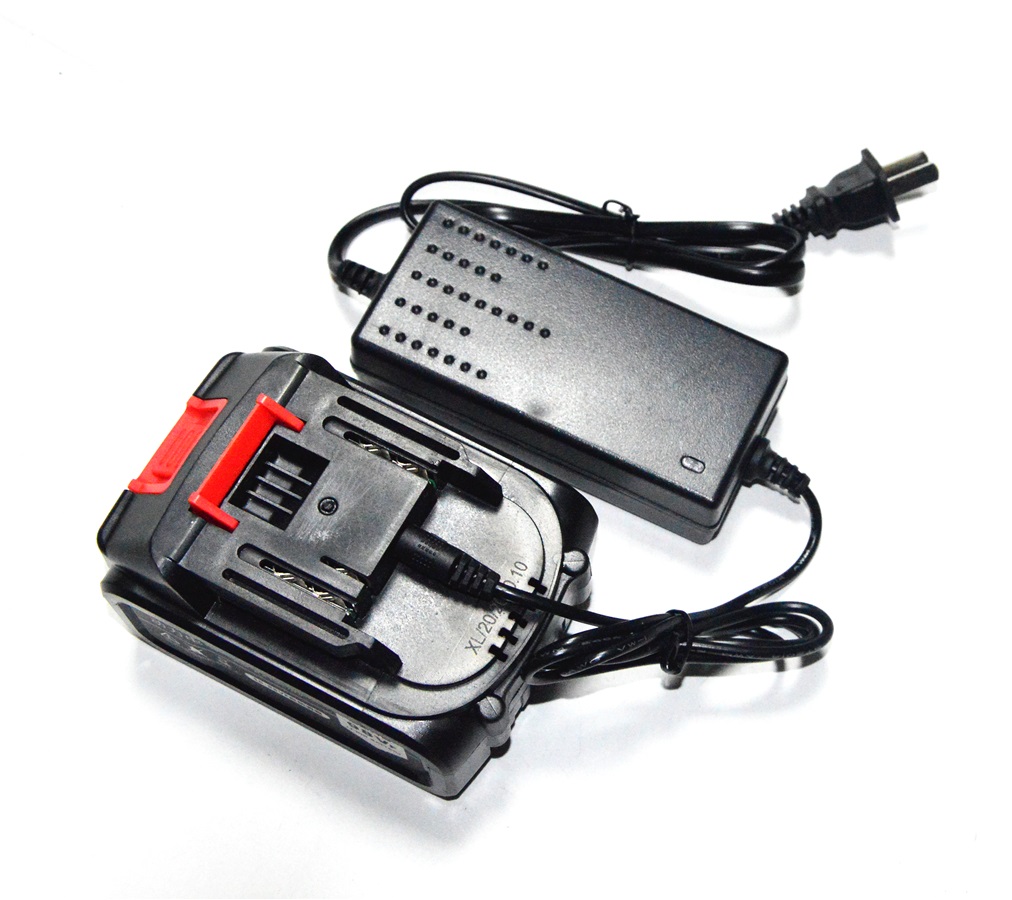 德力西 52VF 98V无线高压洗车机便携式车载水枪水泵充电器锂电池