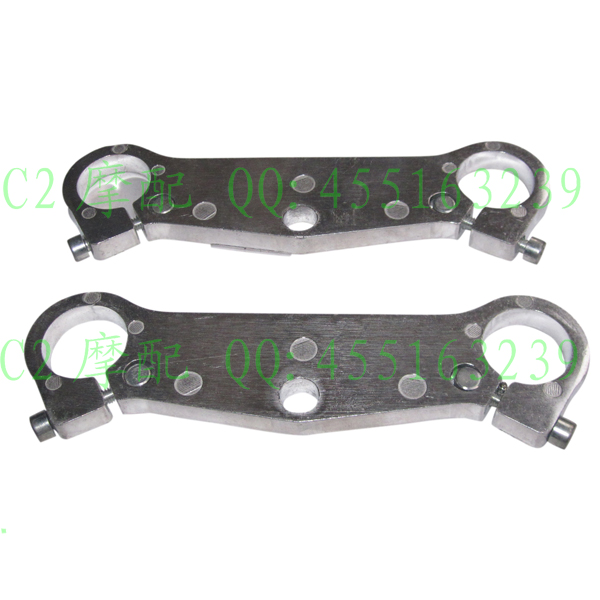 49CC迷你小跑车方向器上下连扳    前叉配件    上下1对