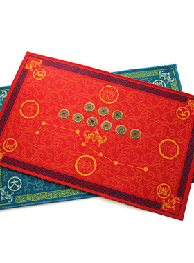 进门五帝钱六帝钱地垫入户门垫北斗七星阵门垫门口脚垫玄关防滑垫