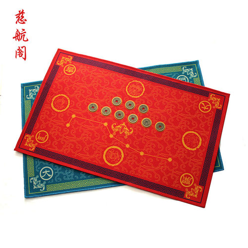 进门入户门地垫七星防滑五帝钱