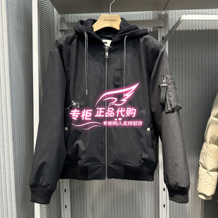 6905571215614 E41 杰克琼斯休闲舒适保暖连帽羽绒服 224423040