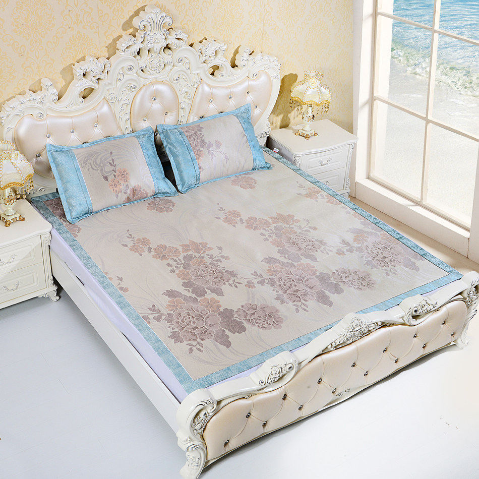 Borneol Three-piece Suite mat 1.8m Bed 1.5 M can be fold Air-conditioned seats Matin the Bedclothes , 凉席, 冰丝席 category - from Buy2taobao.com to provide professional Taobao agent buy service