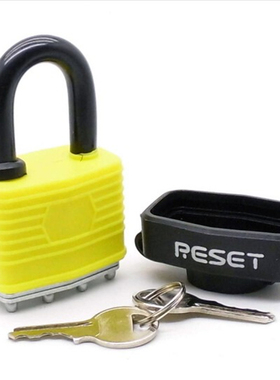 RESET防盗防水铜芯户外防雨锈船车位门钥匙挂锁头多尺寸 定制通开