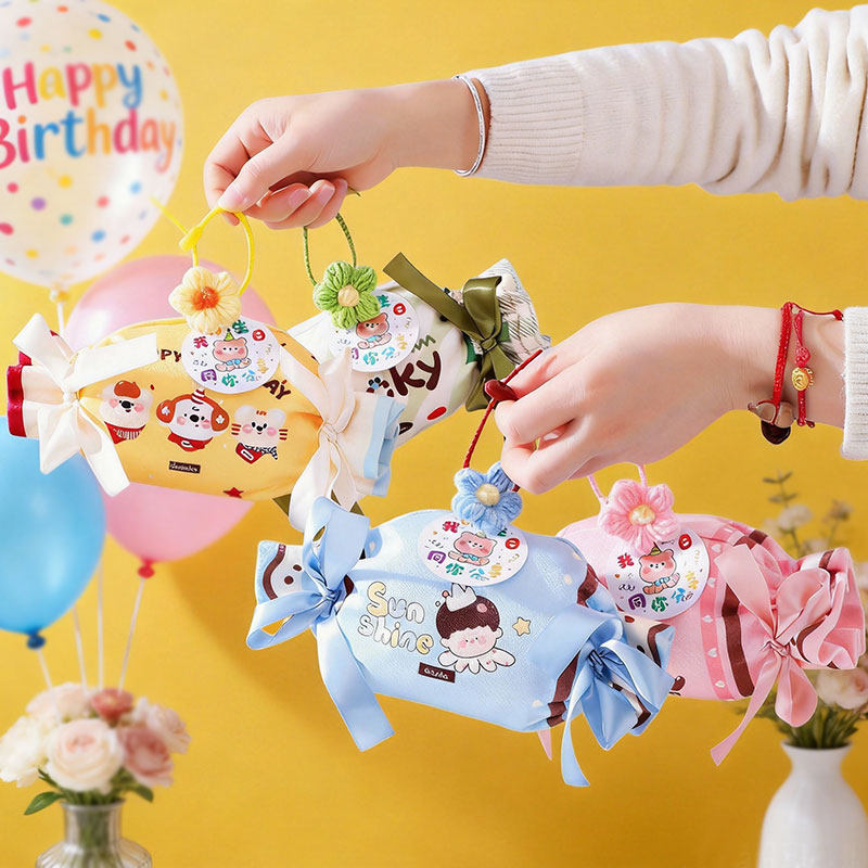 儿童生日伴手礼全班幼儿园糖果包装宝宝生日周岁礼满月可爱小礼品