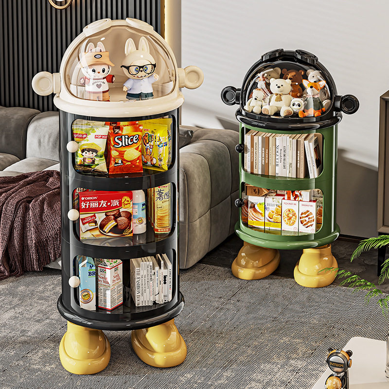 儿童玩具零食大容量可移动收纳架