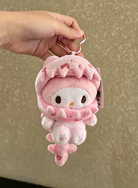 正版可爱布丁狗包包挂件玉桂汉顿毛绒玩偶挂饰哥斯拉龙骨钥匙扣