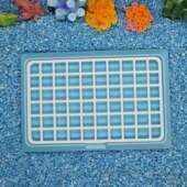 寄居蟹网格食盆方格子饭盆子防带走食物粮食不卡腿易清洁爬虫用具