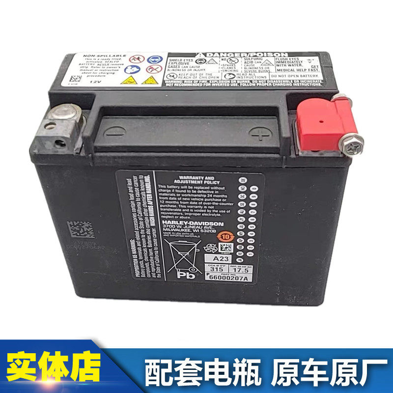 哈雷戴纳豪雅软尾街霸肥霸肥仔肌肉征途突破者威路德电瓶蓄电池锂