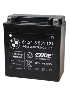 宝马K1600GTL GA K1600GT/B R1200RT R1250RT K1300摩托电瓶电池