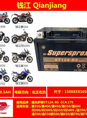 雅马哈SMAX155 FORCE155 BWS125劲战125GTR125捷克萨斯电瓶蓄电池