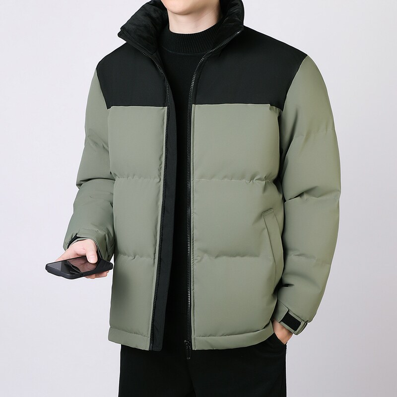 正品新款羽绒棉服男款外套宽松大码立领加厚保暖棉服男士冬装外套