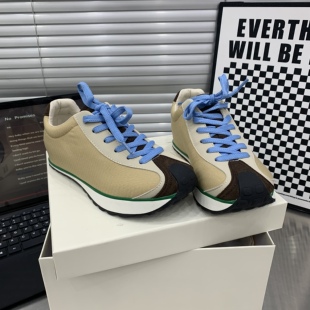 单鞋 大叔家追26002春季 板鞋 厚底增高圆头透气运动休闲鞋 女 新款