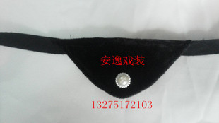 戏剧戏曲京剧头饰用品  老旦头饰用品 老旦美人尖 老旦勒子/个