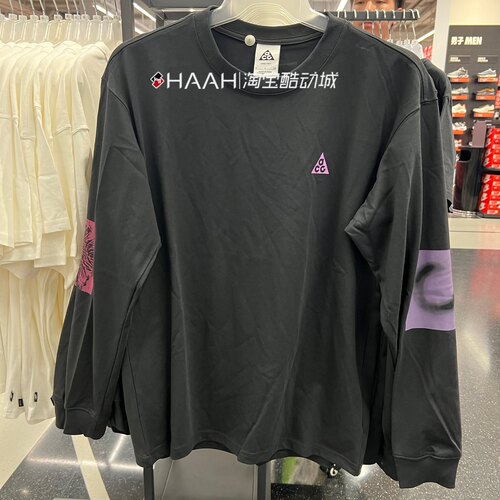 nike耐克男子秋冬ACG休闲运动T恤