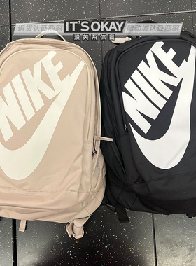 Nike耐克休闲运动男女大LOGO大容量训练旅行电脑双肩包背包BA5217