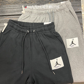 010 JORDAN男子飞人加绒训练篮球收口运动休闲保暖长裤 DQ7469 091