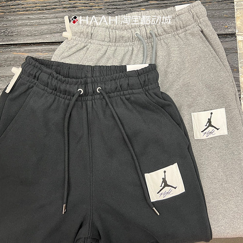 JORDAN男子加绒休闲收口运动长裤