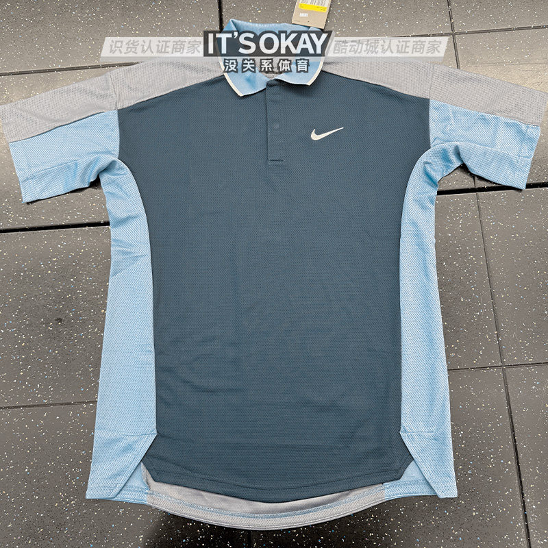 Nike耐克DRI-FIT男士速干休闲高尔夫翻领短袖运动T恤POLO衫FQ1151