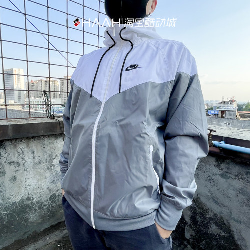Nike耐克休闲运动男连帽夹克外套