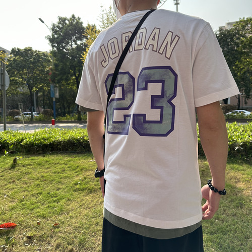 Jordan短袖男子印花运动T恤