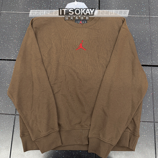 366 HV1750 JORDAN男士 篮球印花圆领毛圈休闲运动春秋卫衣套头衫