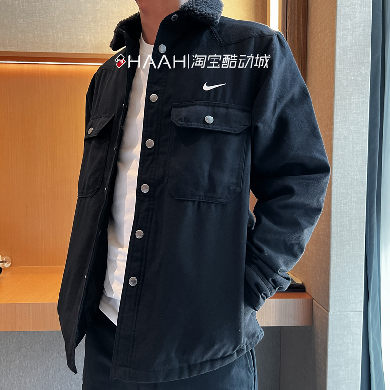 Nike耐克男子翻领运动夹克外套