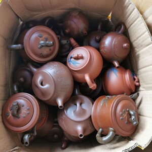 天漏处理老一厂顾景舟名家蒋蓉紫砂宜兴原矿纯手工紫砂壶库存