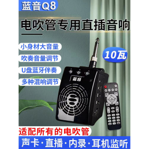 蓝音Q8所有电吹管通用直插式音响箱雅佳罗兰华魅妙品蓝牙10W音箱