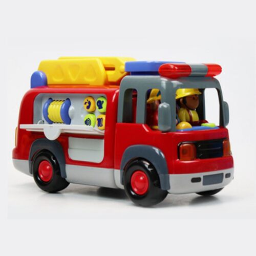 儿童益智玩具车消防车声光救护车