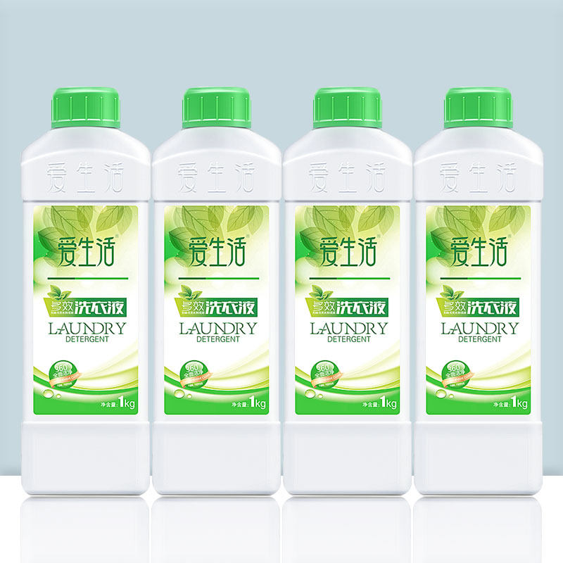 绿叶爱生活多效洗衣液机洗手洗去渍无磷内衣裤棉麻衣物家庭装正品
