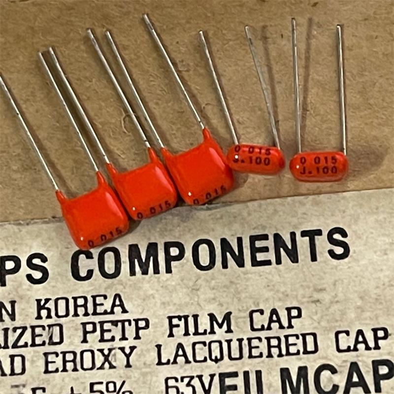 原盒 飞利浦 PILKOR 0.015UF100V DC 发烧金属膜无极电容