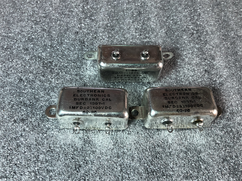 美国古董分频耦合薄膜电容