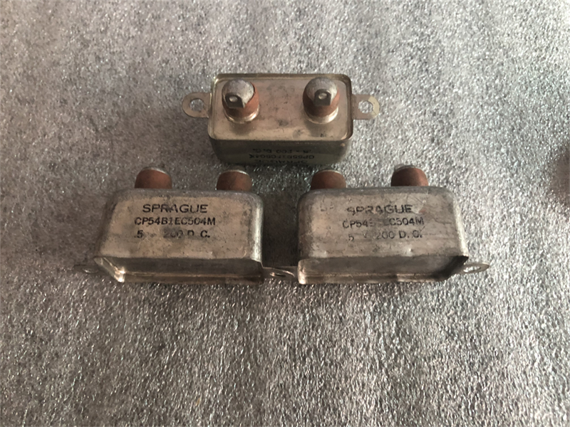 古董 SPRAGUE 思碧CP54B1EC504MK 0.5UF 200V 胆机耦合油浸电容